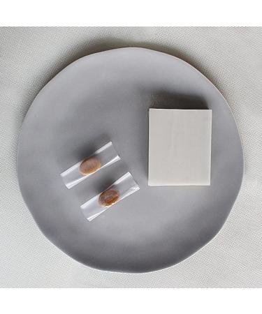 Edible Sticky Rice Paper 500 Sheets Nougat Paper Glutinous Paper DIY Candy Chocolate Rice Wrapping Wafer Paper Sheets for Candy for Chocolate Making Decorating - Buy Online on SooperMarket.com