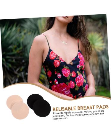 LIFKOME Reusable Nursing Breast Pads - 6 Pairs Cotton Covers for Women | Anti-Chafing & Washable Breastpad Protectors - Buy Online on SooperMarket.com