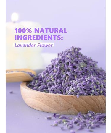 TeeLux Dried Lavender Flowers Tea Edible Caffeine Free Herbal Tea 114g Natural Fragrant Lavender Buds Use for Drinking Cooking Baking Essential Oil Lavender Bags or Satchets Lavender 114g (Pack of 1) - Buy Online on SooperMarket.com
