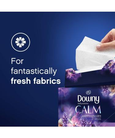 Downy Infusions Calm Lavender & Vanilla Bean Dryer Sheets - 105 Count - Buy Online on SooperMarket.com