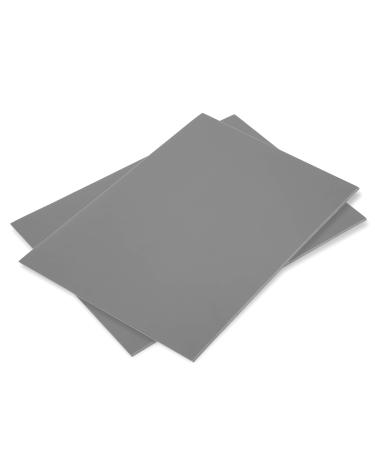 Falling in Art Soft Linoleum Carving Block, 9 Inches by 12 Inches, Grey, 2-Pack 9''x12'' block