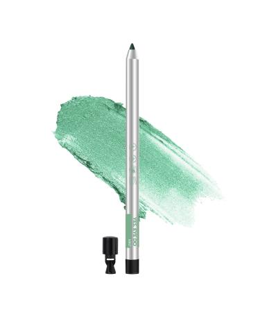 YES.EYE DO Gel Eyeliner Waterproof Smudgeproof Retractable Eyeliner Gel with built-in sharpener Colored Glitter Eyeliner Highly Pigmented and Creamy (Mint)