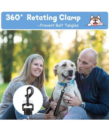 Short Dog Leash with Padded Handle | Reflective Nylon for All Dog Sizes | 32cm Training Leash - Buy Online on SooperMarket.com