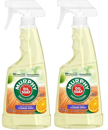 Murphy Oil Multi-Use Wood Cleaner Spray with Orange Oil - 22 oz - 2 pk