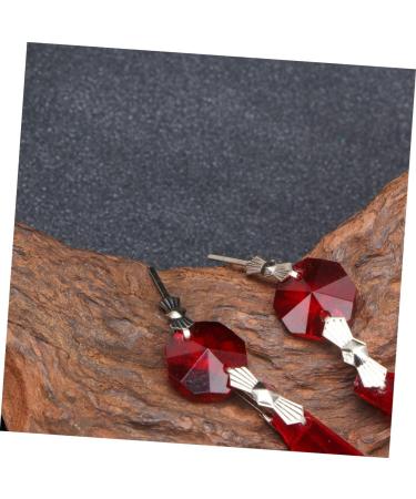 ABOOFAN 1 Crystal Ceiling Healing Chandelier Prism Chandelier Crystal Pendant Lighting Window Pendant Buckle As Shown 7.40X1.60X1.60CM - Buy Online on SooperMarket.com