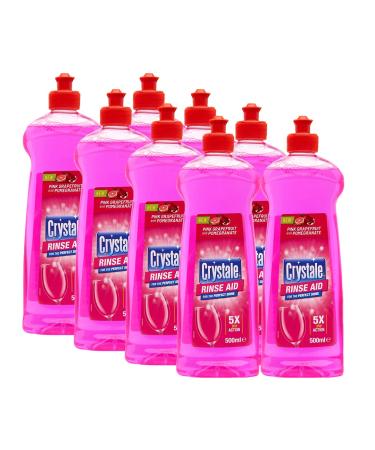 CRYSTALE DISHWASHER RINSE AID PINK