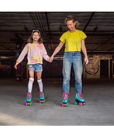 Lenexa uGOgrl Roller Skates - Kids and Womens Coral Roller Skates (Size Men 4 / Women 6) - Buy Online on SooperMarket.com