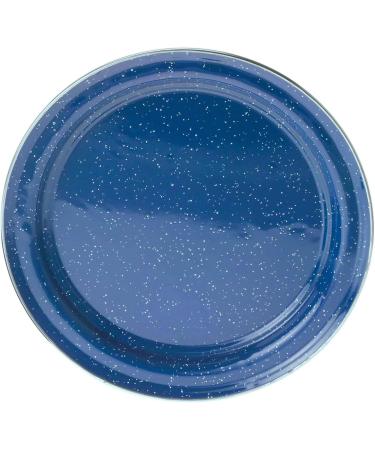 GSI Outdoors Camp Table Set for 4 - Enamel Pioneer Plates, Bowls & Coffee Mugs - Blue | Perfect for Camping, Outdoors, RV - 4 Person Set - Buy Online on SooperMarket.com