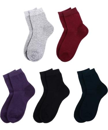 Beaupretty 5 Pairs Gel-Ripstop Women s Spa Socks - Soft Cushioned Heel Silicone & Pure Cotton Comfort - Buy Online on SooperMarket.com