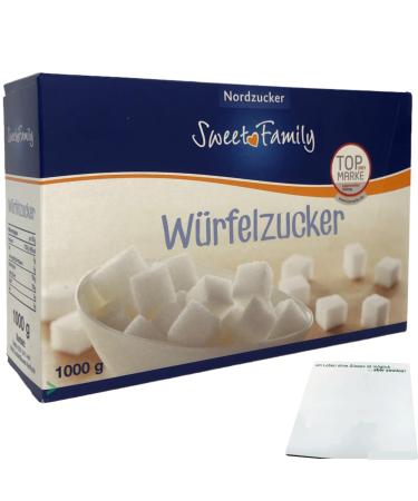 Nordzucker Sweet Family sugar cubes (1kg) + usy block