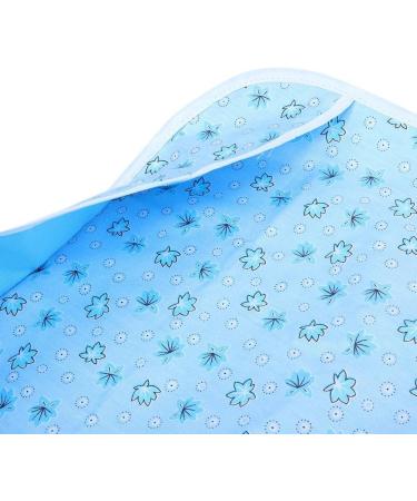 Adult Bibs for Eating Waterproof Mealtime Bib for Elderly Reusable Large Clothing Protector Crumb Catcher for Men Women(27 * 17 * 2cm-Flower Blue) 27*17*2cm Flower Blue - Buy Online on SooperMarket.com