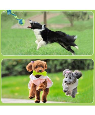 BOMPOW Puppy Teething Toys from 8 Weeks Interactive Dog Rope Toy Natural Cotton Dog Chew Toy 7 Packs  - Buy Online on SooperMarket.com