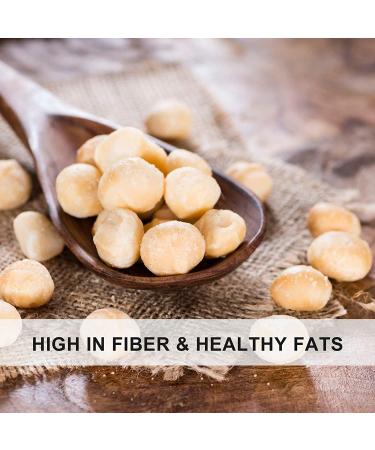 Macadamia Raw Nuts 4oz Bag - Unsalted, Natural, Non-GMO, Gluten-Free - Healthy Fat & Emergency Food - 1 Pack - Buy Online on SooperMarket.com