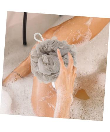 Angoily 6pcs Travel Bath Ball - Exfoliating Loofah with Case | Adult Bath Sponge for Daily Use | Mesh Shower Sponge - Buy Online on SooperMarket.com