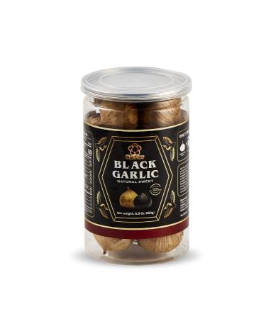 Nat Flav Whole Black Garlic, 8.8 Oz (250g.), Fermented for 120 Days, Non-Additives, High in Antioxidants, Ready to Eat, Healthy Snack