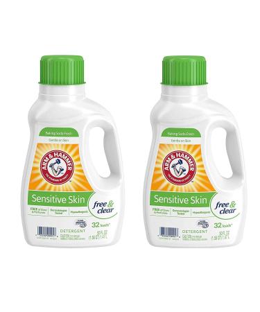 Arm & Hammer Liquid Perfume and Dye Free Dual He 50 Fluid Ounce (2)