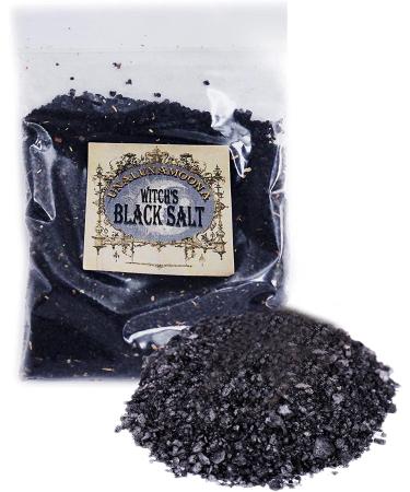 UnaLunaMoona Black Salt Refill - Wicca Protection & Empath Shielding | Witchcraft Supplies - Buy Online on SooperMarket.com