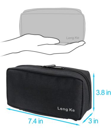 YOUSHARES Insulin Travel Case - Portable Insulin Cooler Travel Case for Insulin Pen Handy insulated pouch for medicine (Black Bag Only) - Buy Online on SooperMarket.com