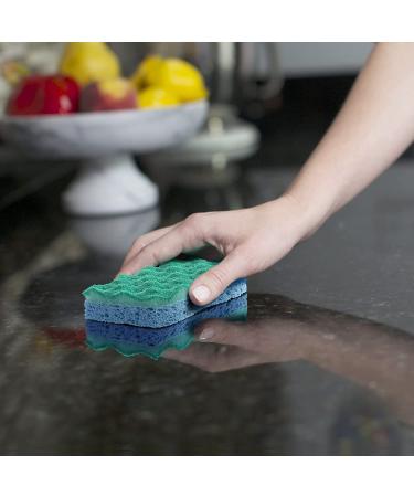 O-Cedar Multi-Use Scrub Sponge 6 Count (Pack of 2) - Best for Kitchen and Household Cleaning - Buy Online on SooperMarket.com
