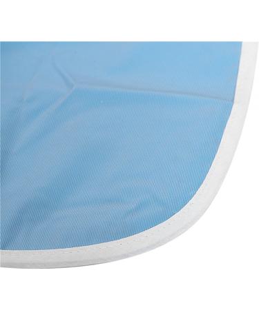 Adult Bib 3colors Adult Bib Washable Reusable Waterproof Dinning Aid Clothes Protector Clothing Protector with Optional Crumb Catcher and Vinyl Backing 17.7 * 29.5inch(Green) - Buy Online on SooperMarket.com