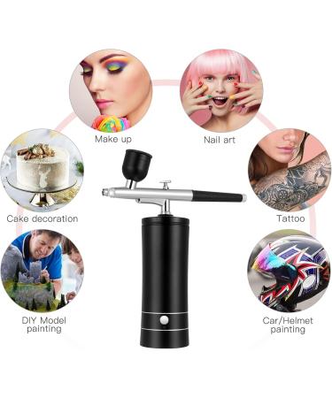 Mikinona 1 Set ( usb) Handheld Cordless Airbrush Air Brush for Nails Compressor Aluminum Alloy - Buy Online on SooperMarket.com