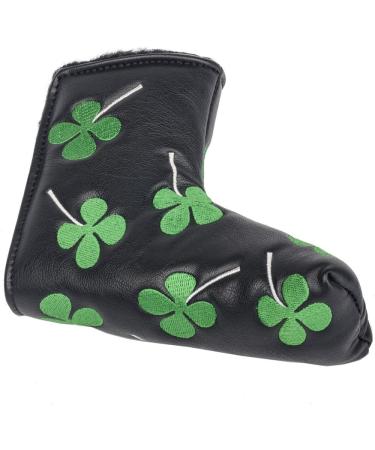 HIFROM Golf Putter Head Cover - Shamrock Embroidered Blade - Universal Fit for All Brands - Buy Online on SooperMarket.com