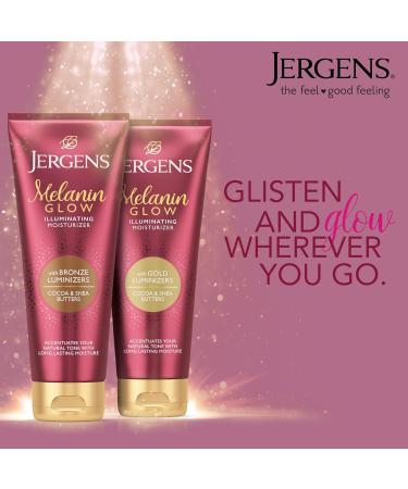 Jergens Hand and Body Lotion - Melanin Glow Illuminating Moisturizer 7 Oz | Buy Internationally - Buy Online on SooperMarket.com
