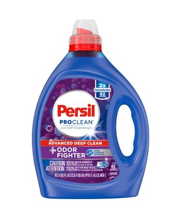 Persil ProClean Liquid Laundry Detergent Odor Fighter 2X Concentrated 82 Loads