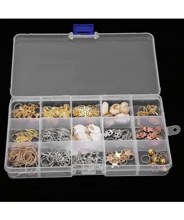 15 Types DIY Hair Braids Dreads Rings - 125 PCS Hair Braiding Accessories for Dreadlocks Extensions & Buns - Buy Online on SooperMarket.com