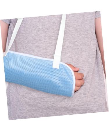 CIYODO Children's Arm Sling Arm Sling for Shoulder Sling Immobilizer Sling Arm Brace Net 60X30CM Sky-blue - Buy Online on SooperMarket.com