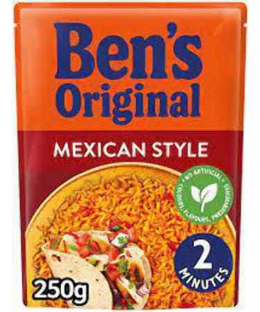 MASBens Original Mexican Style Microwave Rice 250g-Food