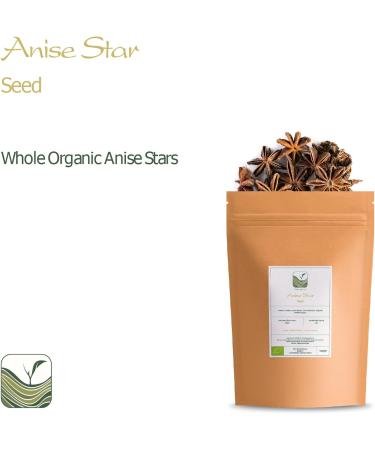 Organic Anise Star Seed Tea - Illicium Verum Herbal Infusion 200g - Buy Online on SooperMarket.com