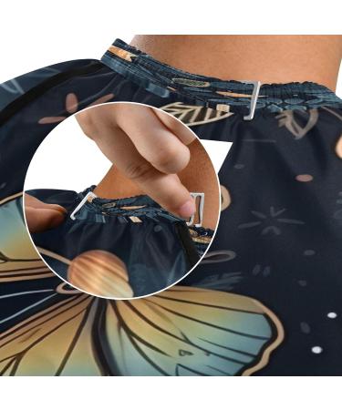 Kigai Butterfly Leaf Barber Cape - Professional Waterproof Hair Cutting Cape for Men & Women with Adjustable Snap Closure | Salon Essential - Buy Online on SooperMarket.com
