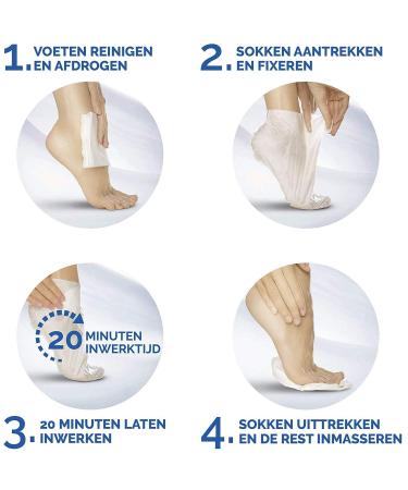 Scholl Foot Mask with Lavender - Nourishing & Relaxing Foot Cream - Expert Care for Healthy Feet - 1 Pair - Shop Internationally - Buy Online on SooperMarket.com