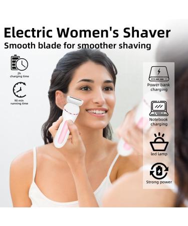 Journeyside 5-in-1 Wireless Epilator for Women | Long-Lasting Hair Removal Lady Shaver & Facial Spa Wet & Dry with LED Light - Buy Online on SooperMarket.com
