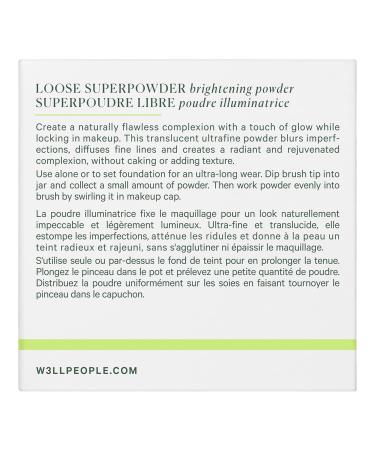 Well People Loose Superpowder Brightening Powder - Vegan Translucent Finishing Powder for Radiant Skin | Smooths & Enhances | International Shipping Available - Buy Online on SooperMarket.com