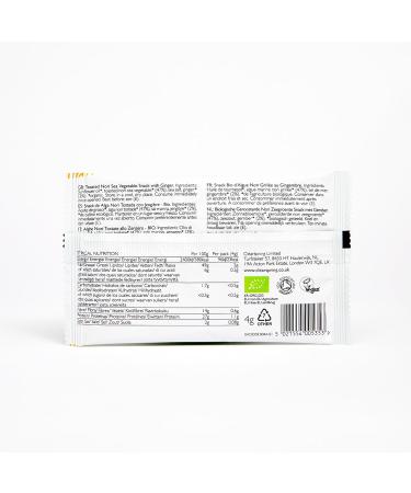 Clearspring Organic Seaveg Crispies (1 Ginger) Ginger 1 g (Pack of 1) - Buy Online on SooperMarket.com