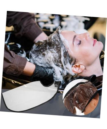 NOLITOY 10 Pcs Shampoo Funnel Hair Coloring Shampoo Grooming Apron Hair Styling Cape Straight Hair Shawl 59X25X1CMx5pcs Transparent Colorx5pcs - Buy Online on SooperMarket.com