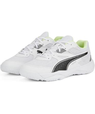 PUMA Unisex Kinder Solarflash Jr II Hallenturnschuh 32 EU - Puma White & Black - International Shipping Available - Buy Online on SooperMarket.com