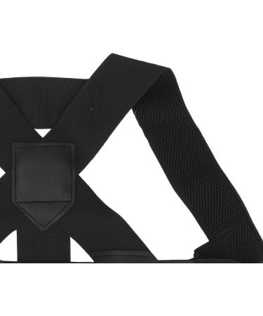 Orthodontic Back Support Belt | Lumbar Support for Men & Women | Size M | Hump Relief | Black - Buy Online on SooperMarket.com