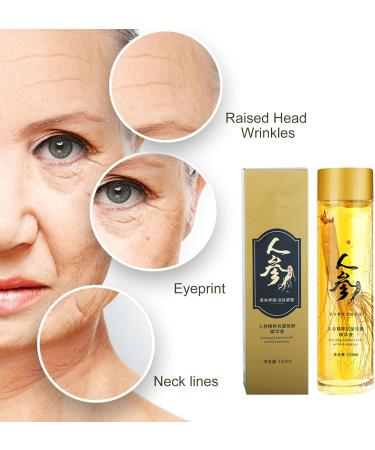 Grgowe 3 pieces Peptide Anti Wrinkle Ginseng Serum Ginseng Anti Wrinkle Serum Ginseng Polypeptide Anti-Ageing Essence Ginseng Essence Ginseng Serum Peptide Anti Wrinkle Ginseng Serum for all skin type - Buy Online on SooperMarket.com