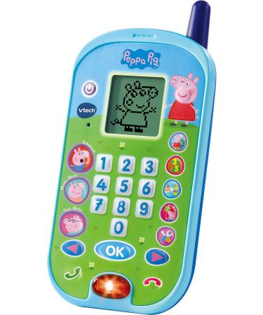 VTech Peppa's Learning Phone - With the original voices from the Peppa Pig series and exciting learning games - For children aged 2-5