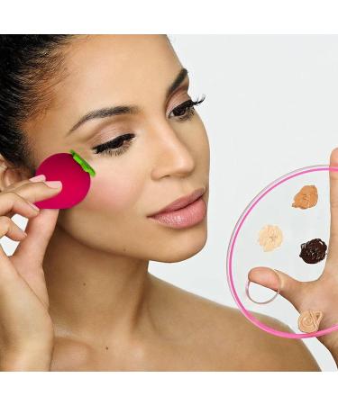 Bexdug Cute Makeup Sponge | Cute Fruit Shape Soft Beauty Sponge | Multi-Purpose Cosmetics Sponge Makeup Blender for Beginners Beauty Lovers Women Strawberry - Buy Online on SooperMarket.com