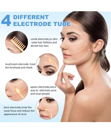 MYSWEETY High Frequency Portable Handheld Facial Skin Care Wand Machine - Buy Online on SooperMarket.com