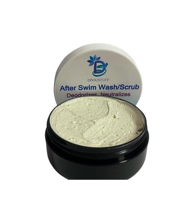 After Swim Wash & Scrub - Deodorizes Moisturizes & Eliminates Chlorine Smell | Fresh Lemon Sugar Scent | International Shipping Available - Buy Online on SooperMarket.com