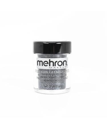 Mehron Makeup Precious Gem Loose Pigment Shimmering Eye Powder (.17oz) (Black Onyx)