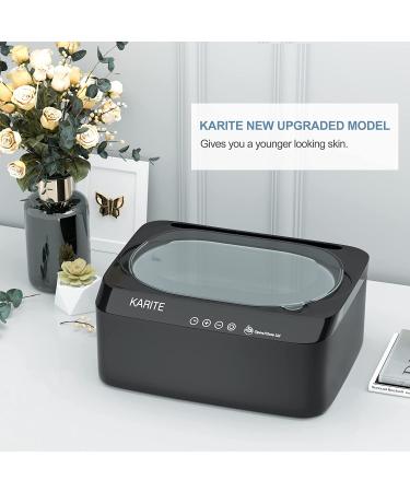KARITE Paraffin Wax Machine for Hands and Feet | Auto Open Lid | Arthritis Paraffin Bath | Fast 20Min Meltdown | Precision Temp Control | 4500ml Warmer with 8Pack Refills - Black - Buy Online on SooperMarket.com