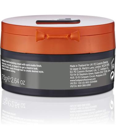Fudge Professional Hair Shaper Wax for Men - Medium Hold Texturizing Hair Cream - Matte Finish - 75g - Buy Online on SooperMarket.com