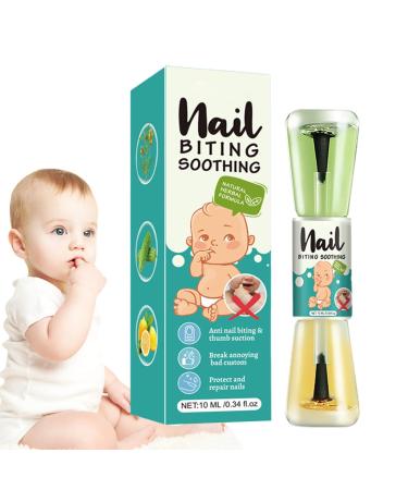 Thumb Sucking Stop 10ml Nail Polish | Liquid Bitter Tasting Nail Polish for Kids | Thumb Sucking Stop Nail Care Tool for Teens Kids Newborns and Adults