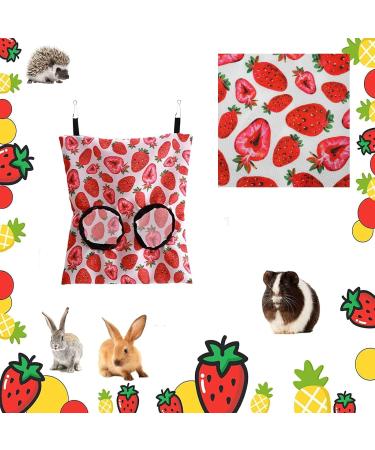 2 Pcs Hay Bag Rabbit Hay Feeder Rabbit Feeder Hamster Guinea Pig Hay Storage Bag Rabbit Hay Feeder Bag Small Pet Hanging Food Feeding Bag (Pink & Green) - Buy Online on SooperMarket.com